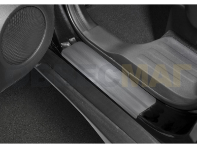 Накладки порогов Rival с надписью 4 штуки для Nissan X-Trail T32 2015-2021